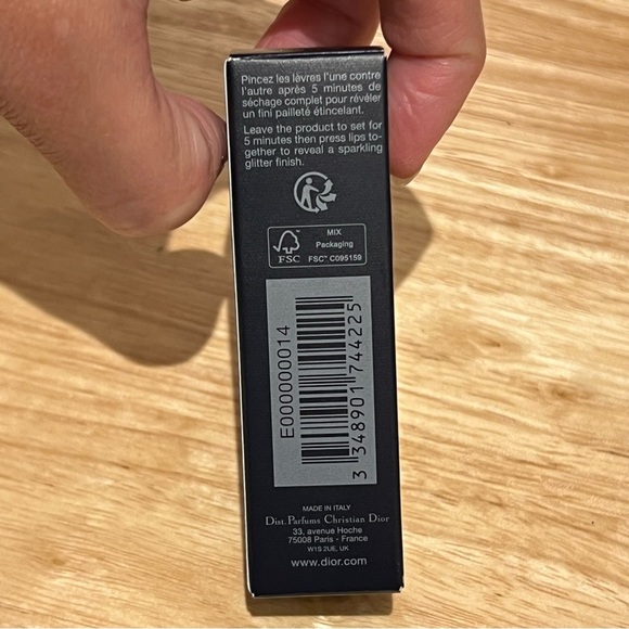 Limited-Edition Dior Forever Liquid Sequin Glittery Liquid Lipstick 333 Intrigue - Picture 9 of 9